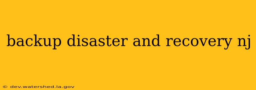 backup disaster and recovery nj