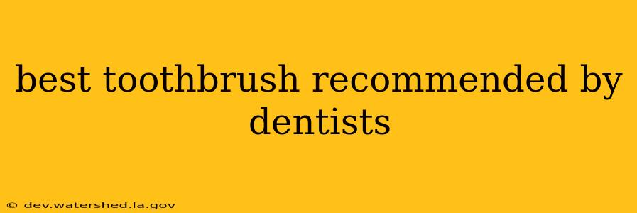 best toothbrush recommended by dentists