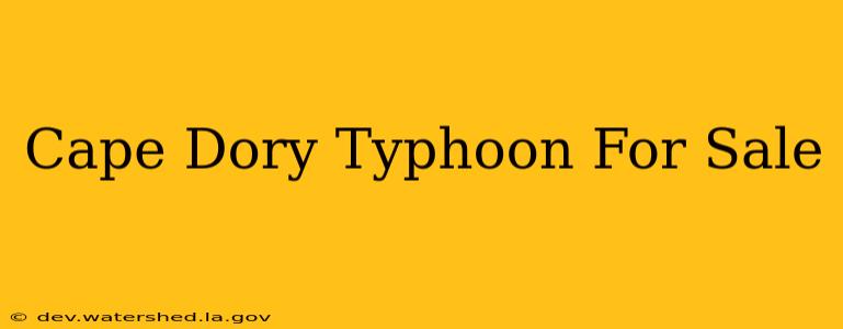 cape dory typhoon for sale