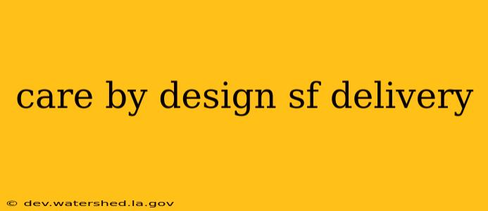 care by design sf delivery