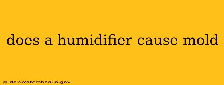 does a humidifier cause mold