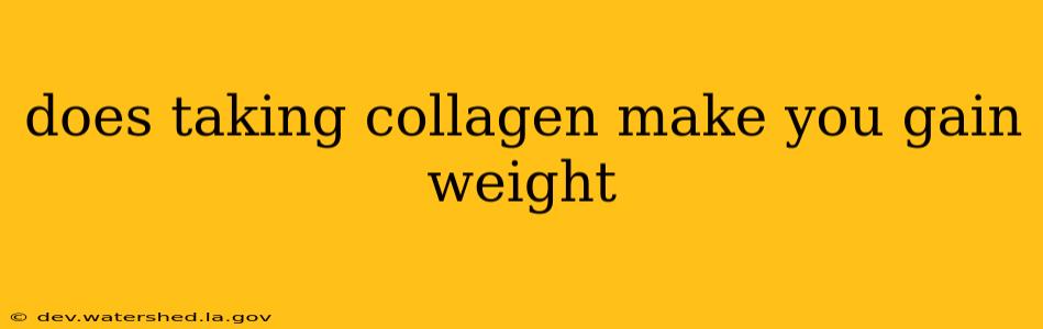 does taking collagen make you gain weight