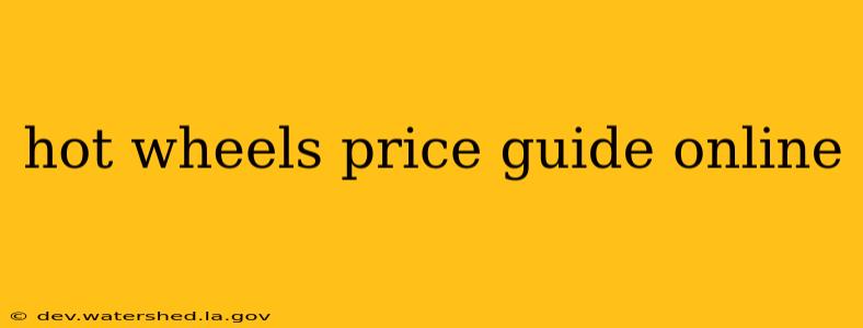 hot wheels price guide online