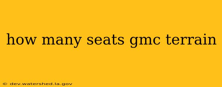 how many seats gmc terrain
