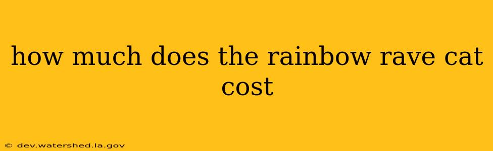 how much does the rainbow rave cat cost