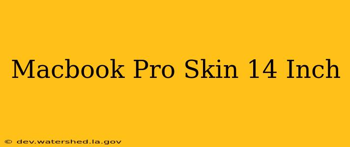 macbook pro skin 14 inch