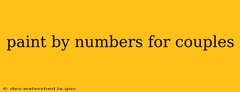 paint by numbers for couples