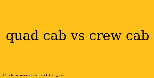 quad cab vs crew cab