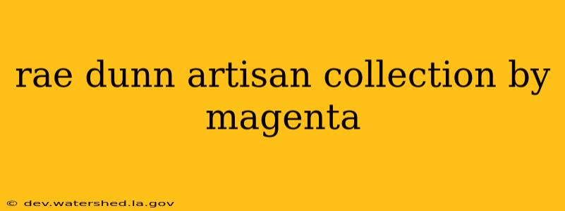 rae dunn artisan collection by magenta