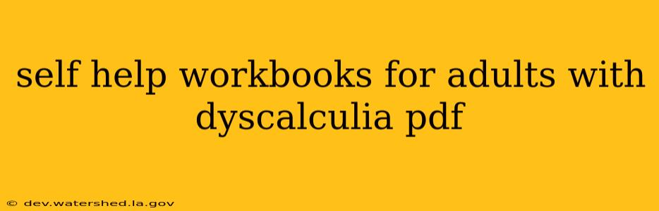 self help workbooks for adults with dyscalculia pdf