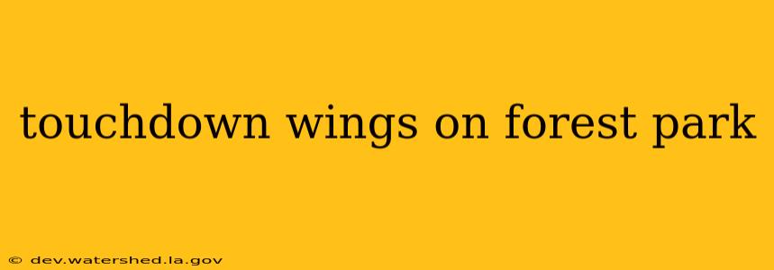touchdown wings on forest park